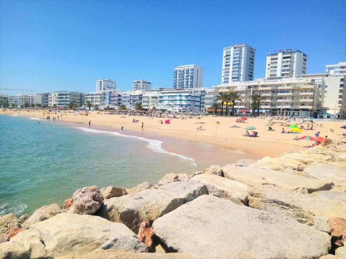 Atlantico 8- Vista Mar, Ar-Condicionado, 80mt Praia, Wifi Quarteira Exterior foto